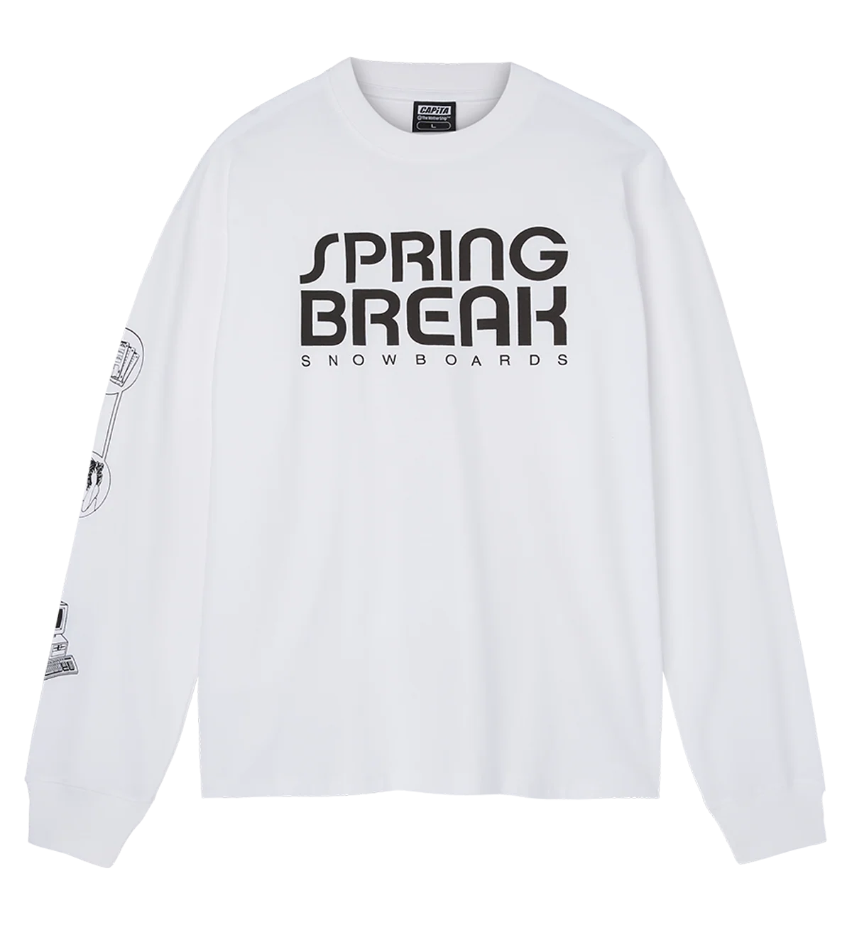 Computer Long Sleeve Tee