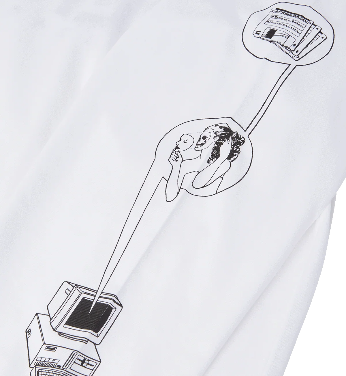 Computer Long Sleeve Tee - Image 3