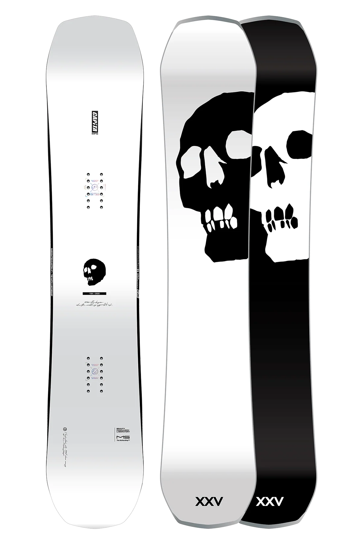 THE BLACK SNOWBOARD OF DEATH